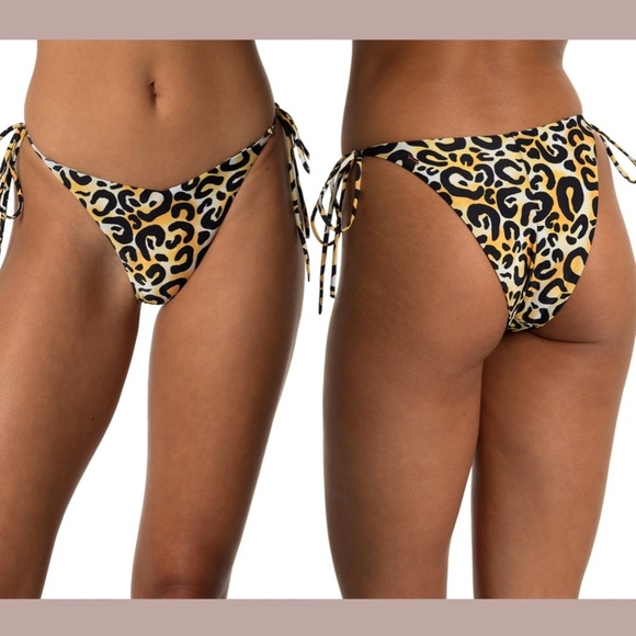 NWT Bound by Bond Eye [ XS‎ ] Animal Bandeau Top + Cheeky Bikini Bottom - Picture 4 of 12